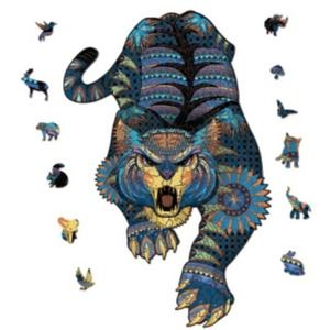 Wood Animal Puzzle - Panther